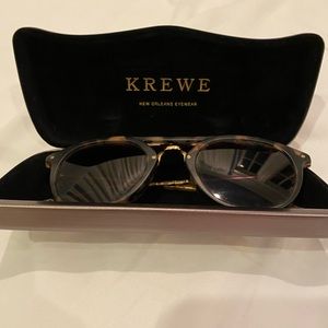 Krewe Aviator Tortoise Shell Sunglasses